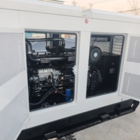 Generador Diésel Trifásico Silencioso Ricardo de 80kw 90kw 100kw con ATS, Alternador de Cobre Puro de 1500/1800 rpm para Uso Industrial