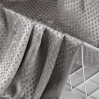 Écharpe en polyester satiné à rayures écossaises 8866, respirante, douce au toucher, idéale pour le Ramadan, l'Aïd, l'Arabie Saoudite, Dubaï et le marché du Golfe