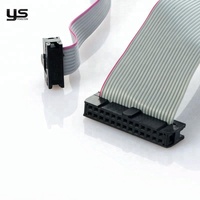Cable Plano IDC Gris de Alta Velocidad 2651, Cable Serial DB9, Cable de Datos Personalizado para Pantalla LED, Cable de Conexión Yeasion YS-09 para Computadora