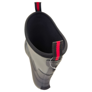 Chaussures de pont en caoutchouc noires imperméables pour hommes pour la pêche bottes de travail de chasse pour le <span class=keywords><strong>camping</strong></span> - Product Image 2