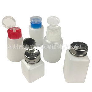 Botellas de alcohol, botellas autocebantes con pulsador, botellas de hidróxido de sodio, botellas dispensadoras de pegamento, botellas de fundente - Product Image 5