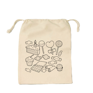 Diy Coloring Painting <strong>Bag</strong> for <strong>Kids</strong> Diy <strong>Kids</strong> <strong>Bag</strong> Handles Accept Customized Logo <strong>Drawstring</strong> Promotion Environment Friendly Cartoon - Product Image 3