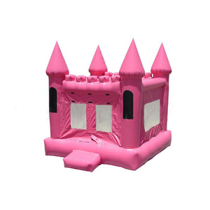 Castillo inflable púrpura para niños, casa hinchable para saltar de 13x13 - Product Image 3