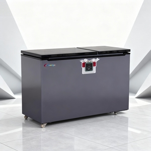 Congelador Horizontal de Gran Capacidad, Refrigerador para Supermercado, Congelador <span class=keywords><strong>Solar</strong></span> para Helados, Equipo de Refrigeración con Controlador - Product Image 4