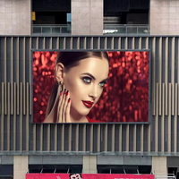 Écran LED d'extérieur fixe P6 P8 P10 à service frontal pour affichage publicitaire, signalétique de centre commercial, indice de protection IP66, garantie 5 ans