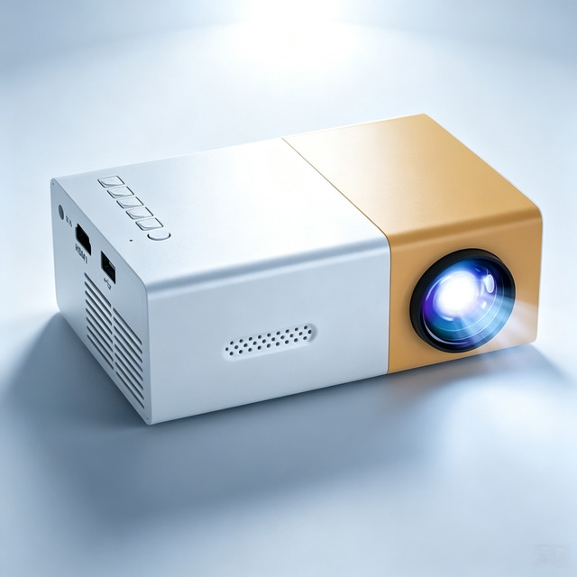Factory Best Gift for Your Kids Best Home Theater Projector with High Quality YG300 Family Cinema Mini Portable Projector