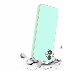Màu sắc in phim hoạt hình thỏ 6D mạ TPU điện thoại di động Trường hợp mềm linh hoạt Cover quay lại cho Samsung Galaxy A05 a05s A15 A25 trường hợp - Product Image 4