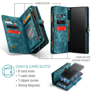 CaseMe เคสฝาหลังสำหรับ <span class=keywords><strong>Samsung</strong></span> S23 Ultra,เคสโทรศัพท์ฝาหลังแบบถอดออกได้3 In 1กระเป๋าตังค์มือถือสำหรับ <span class=keywords><strong>Samsung</strong></span> A53 A54 A14 <span class=keywords><strong>A74</strong></span> - Product Image 2