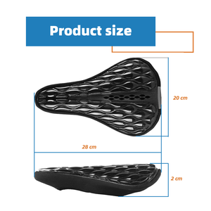 AFTFA VendorThick <span class=keywords><strong>Tapis</strong></span> <span class=keywords><strong>de</strong></span> <span class=keywords><strong>selle</strong></span> en silicone TPU pour vélo <span class=keywords><strong>de</strong></span> route et <span class=keywords><strong>de</strong></span> montagne Housse <span class=keywords><strong>de</strong></span> protection <span class=keywords><strong>de</strong></span> siège pour vélo électrique - Product Image 2
