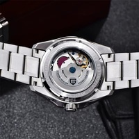 Montres mécaniques pour hommes PAGANI DESIGN, nouvelle montre GMT, étanche à 100 m, verre saphir, automatique, PD-1792, Relogio Masculino