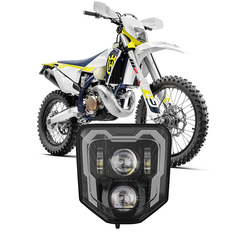 Paramani Compatibile Con Husqvarna FE 501 / FE 450 / FE 350 Fe 250 Xdure Xd5 Protezione Manubrio Arancione A578311 0 - Foto 5