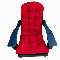 Nouveau coussin épaissi pour chaise inclinable, chaise à bascule, chaise Adirondack, dossier haut, siège de bureau, tout-en-un, 100%