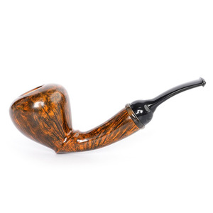 Briarwood Smoking Pipe Bent Type Handmade Solid Wood Tobacco Pipe For Men Personal Gift - Product Image 2