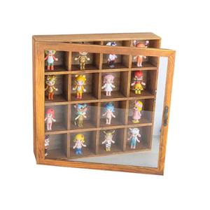 Caja <span class=keywords><strong>de</strong></span> almacenamiento <span class=keywords><strong>de</strong></span> juguetes <span class=keywords><strong>de</strong></span> madera para colgar en la pared del dormitorio <span class=keywords><strong>de</strong></span> <span class=keywords><strong>los</strong></span> niños con compartimentos <span class=keywords><strong>de</strong></span> tapa <span class=keywords><strong>de</strong></span> vidrio para organizar libros y muñecas - Product Image 1