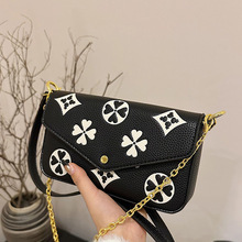 Sac à bandoulière élégant pour femme, nouveau modèle vintage, en PU, polyvalent, pour usage quotidien, collection printemps - Product Image 3