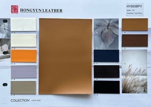 Cuero Sintético de PVC Impermeable <span class=keywords><strong>para</strong></span> Automóviles, Cuero de Napa Multicolor Resistente a la Abrasión, Duradero y Ecológico - Product Image 5