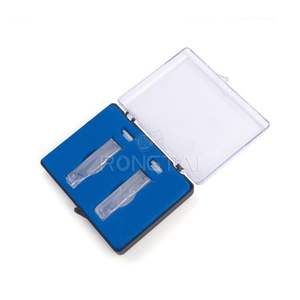 Fabricants de cuvettes en verre de quartz de laboratoire RONGTAI Micro cuvette en verre de quartz pour spectrophotomètre - Product Image 1