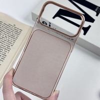 Nouvelle coque de téléphone portable antichoc en PC rigide avec motif à pois transparents, couleur bleue pour iPhone 18/18 Pro/18 Pro Max