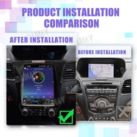 Radio para Auto de 10.4 Pulgadas para Honda Acura RDX 2013-2016, Android Auto, Pantalla Táctil, Reproductor Multimedia, GPS, Navegación, 128G