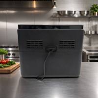 En gros, Friteuse à air électronique LED, modèle à panier unique, pour frites croustillantes, four à air chaud, ensemble complet de cuisson, approvisionnement mondial