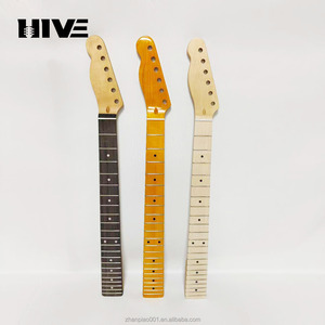 Manico <span class=keywords><strong>per</strong></span> Chitarra Stile TL con Finitura Opaca in <span class=keywords><strong>Legno</strong></span> d'Acero a 22 Tasti <span class=keywords><strong>per</strong></span> Mancin, Accessorio <span class=keywords><strong>per</strong></span> Modifica e Assemblaggio - Product Image 6