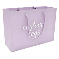 Sacs cadeaux haut de gamme durables, recyclables, réutilisables, imprimés avec du papier doré/argenté gaufré, logo personnalisé, avec poignées en corde de coton/ ruban