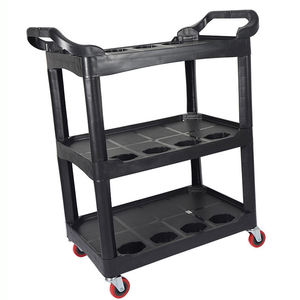 Chariot de detailing automobile à 3 niveaux sur roulettes, personnalisable OEM/OBM, pour <span class=keywords><strong>garage</strong></span>, atelier et atelier de réparation - Product Image 4