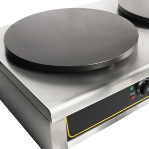 Machine à crêpe électrique <span class=keywords><strong>professionnelle</strong></span>, v, française, <span class=keywords><strong>double</strong></span> plaque - Product Image 5