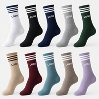 Chaussettes de cyclisme personnalisées avec logo, chaussettes de sport athlétiques, chaussettes respirantes en maille avec coussinets, OEM ODM
