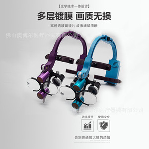 Dental Headlamp Magnifying Mirror 2.5x 3.5x Binocular For ENT And Cosmetic Examination - Product Image 1