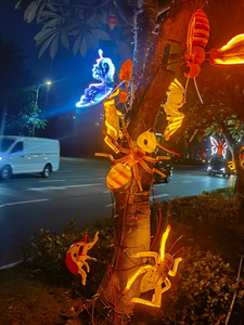 ไฟ LED จำลองมดเรืองแสง กันน้ำ IP65 สำหรับตกแต่งสถานที่ท่องเที่ยวในสวนสนุก ชุดมด 12 ตัว - Product Image 5