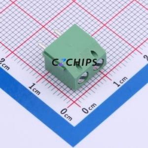 DG301-5.0-02P-14-00A(H) Screw Terminal Block Through hole Component (THT),P=5mm Connector 5mm Through Hole 2P 1 - Product Image 1