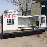 Torno CNC de China con Control GSK, Fanuc u Otro, Precio Cwk61100l