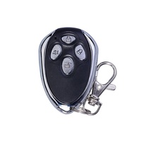 Control Remoto Inalámbrico de Radiofrecuencia de 433MHz para Puerta de Garaje Automática, Chip de Código de Aprendizaje, Control Remoto Metálico