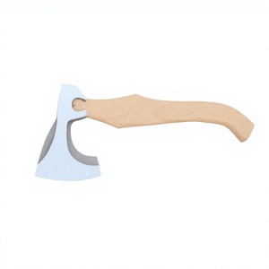 High Carbon Steel Hatchet <b>Axe</b> Wooden <b>Handle</b> Multi Purpose <b>Axe</b> for Camping Survival DIY - Product Image 1