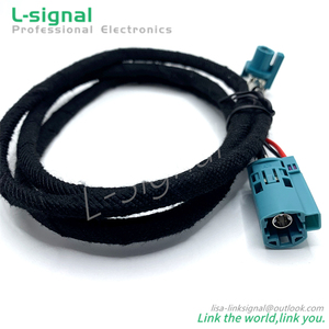 Fakra HSD 4+2 Z 남성에서 R/A 여성으로의 다카르538 연장 케이블 1M 자동차 EVO 디스플레이용 - Product Image 3