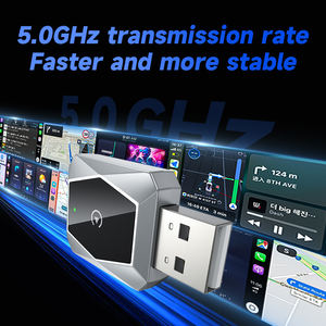 Adattatore Bluetooth Wireless <span class=keywords><strong>CarPlay</strong></span> Portatile KYERE KY-4183C con Connessione USB Compatibile con <span class=keywords><strong>CarPlay</strong></span> Originale Apple per <span class=keywords><strong>BMW</strong></span> 1 - Product Image 2