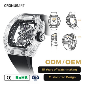Lujo transparente CRONUSART: un reloj Tourbillon envuelto en brillo <span class=keywords><strong>de</strong></span> zafiro - Product Image 2