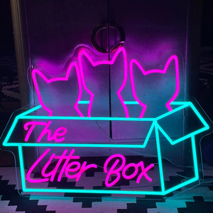 ป้ายไฟนีออนสำหรับตกแต่งห้างสรรพสินค้าและบริษัทจัดส่งที่รวดเร็ว - Product Image 1