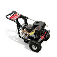 Nettoyeur haute pression à essence professionnel NTHW3400 3000 PSI avec pompe à manivelle en laiton Loncin 6,5 CV