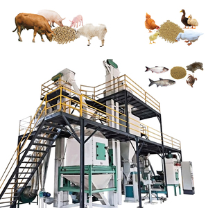 Chất lượng cao động vật phay gia súc làm cho cá PELLET thức ăn nhỏ Máy - Product Image 2