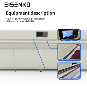 Máquina de Coser Cortinas de Encaje sin Costuras EISENKO, Tecnología de Soldadura Exquisita, Funcionamiento Automático, 220V/380V, 1 Año de Garantía - Product Image 5