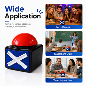 Buzzer Personalizzabile per Giochi con Luci ed Effetti Sonori per Bambini e Adulti, Ideale per Quiz e Giochi di Talento - Product Image 4