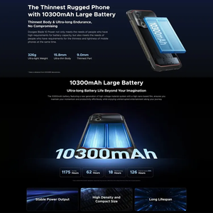 DOOGEE Blade 10 Power, Teléfono Android 14 con Pantalla LCD HD, Resistente al Agua IP68 y a Golpes, CPU Octa Core, NFC, Compatible con Idioma Francés, para Juegos - Product Image 3