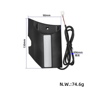 Ensemble de phare avant gauche Kukirin G3 avec couvercle et plaque inférieure pour trottinette électrique Kukirin G3 - Product Image 2