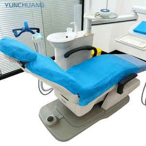 ผ้าคลุมเก้าอี้ทำฟันแบบใช้แล้วทิ้ง ผ้าคลุมเก้าอี้สักลาย ผ้าไม่ทอ กันน้ำ กันน้ำมัน โพลีเอทิลีน สำหรับความงามและการดูแลส่วนบุคคล - Product Image 1