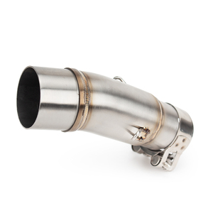 Modification d'échappement de moto en acier inoxydable, tuyau intermédiaire 51 mm pour <span class=keywords><strong>Kawasaki</strong></span> Ninja250 Ninja400 Ninja500 Z250 <span class=keywords><strong>Z400</strong></span> Z500 2017-2025 - Product Image 2