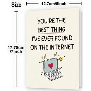 <strong>Valentines</strong> Day <strong>Card</strong> <strong>Husband</strong> Birthday <strong>Card</strong> Funny Birthday <strong>Cards</strong> for Men Boyfriend <strong>Husband</strong> and Him Happy Anniversary Bday Gifts - Product Image 2