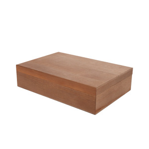 Wooden Storage Box Square Desktop Organizer For Jewelry Candy Soap <b>Gift</b> Box Solid Color Handmade Heze Origin - Product Image 5