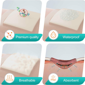 Vente directe d'usine de pansements auto-adhésifs en silicone pour ulcères de pression, pansements en mousse de gel de silicone et pansements en polyuréthane - Product Image 1